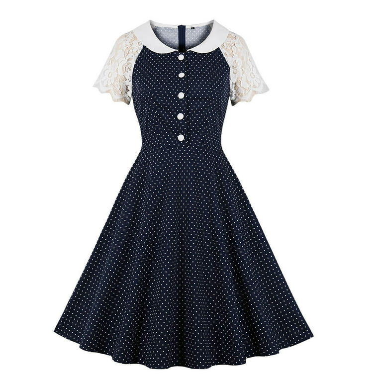 Short navy blue semi formal dresses best sale