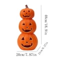 thumbnail image 2 of CSSAD Halloween Decorations, Large Pumpkin Light, Cute LED Pumpkin Figurine with Classic Face Design, Luminous Hollow Pumpkin Tabletop Ornament for Shelf Mantel Fireplace Party Fall Decor, 2 of 3