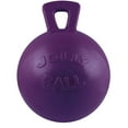 thumbnail image 6 of Jolly Pets Tug-n-Toss Ball with Handle Purple 4.5 inch  Rubber Toy for Dogs, 6 of 7