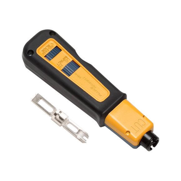 Fluke Networks D914S Outil de Perforation avec Lame de Coupe EverSharp 66/110 - Outil de Perforation