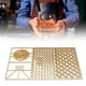 thumbnail image 1 of Bandeja De Diseño De Cubos De Hielo, Placa De Timbre De Cubo De Hielo De Bricolaje, Bandeja De Diseño De Hielo Moderna Moldeo De Hielo Para Cócteles En 5 Segundos, Accesorios De, 1 of 7
