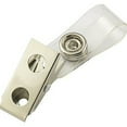 thumbnail image 6 of 200 Pcs Premium Metal Badge Clips with Clear PVC Straps for ID Cards, Badge Holders, Name Tags, Work Badges, 1.0 Inches, 6 of 7