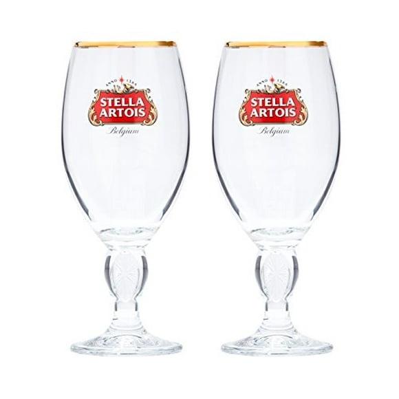 Stella Artois 2-Pack Original Glass Chalice, 33cl