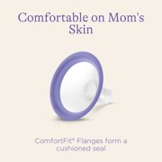 Lansinoh ComfortFit Breast Pump Flanges, 28mm, 2 Count, for Lansinoh Pumps