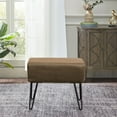 thumbnail image 4 of Home Soft Things Milliken Plush Ottoman - Fungi - 19" x 13" x 17", 4 of 6