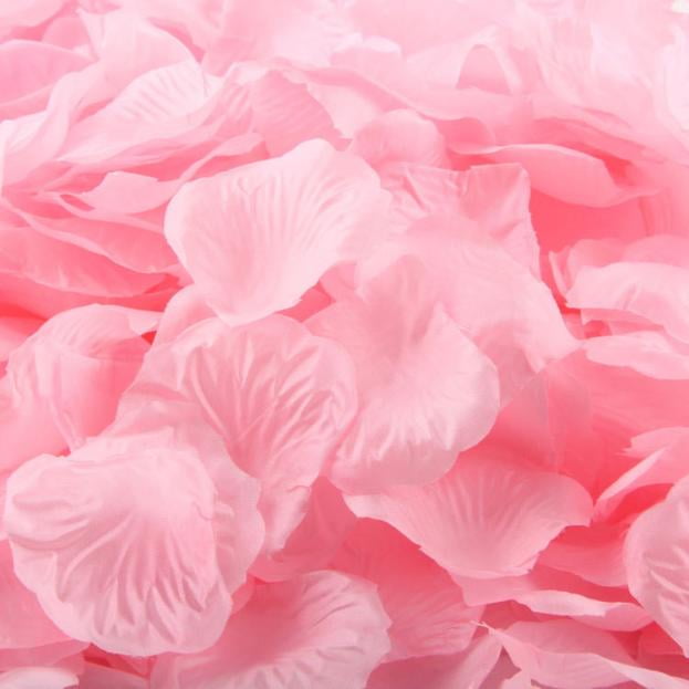 1000Pcs 19 Colors Artificial Silk Flower Rose Petals For Wedding Party Decor 