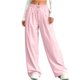 thumbnail image 1 of Niños Pantalones de Navidad Suaves de Color Sólido Pantalones de Longitud Deportivos Casuales para Niños Niñas Traje de Pantalones, 1 of 5