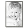 thumbnail image 2 of ArtToFrames 24" x 38" Muted Cold Silver Picture Frame, 24x38 inch Silver MDF Poster Frame (WOM-4682),  Pack, 2 of 7