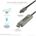 thumbnail image 2 of StarTech 13ft USB-C to HDMI Cable 4K 60Hz with HDR10 CDP2HDMM4MH, 2 of 5