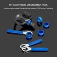 thumbnail image 2 of Bicycle Pedal Disassembly Tool Mountain Road Bike Lock Pedal Axle For Removing And Installing The 10-Tooth Pedals Simple version, 2 of 6
