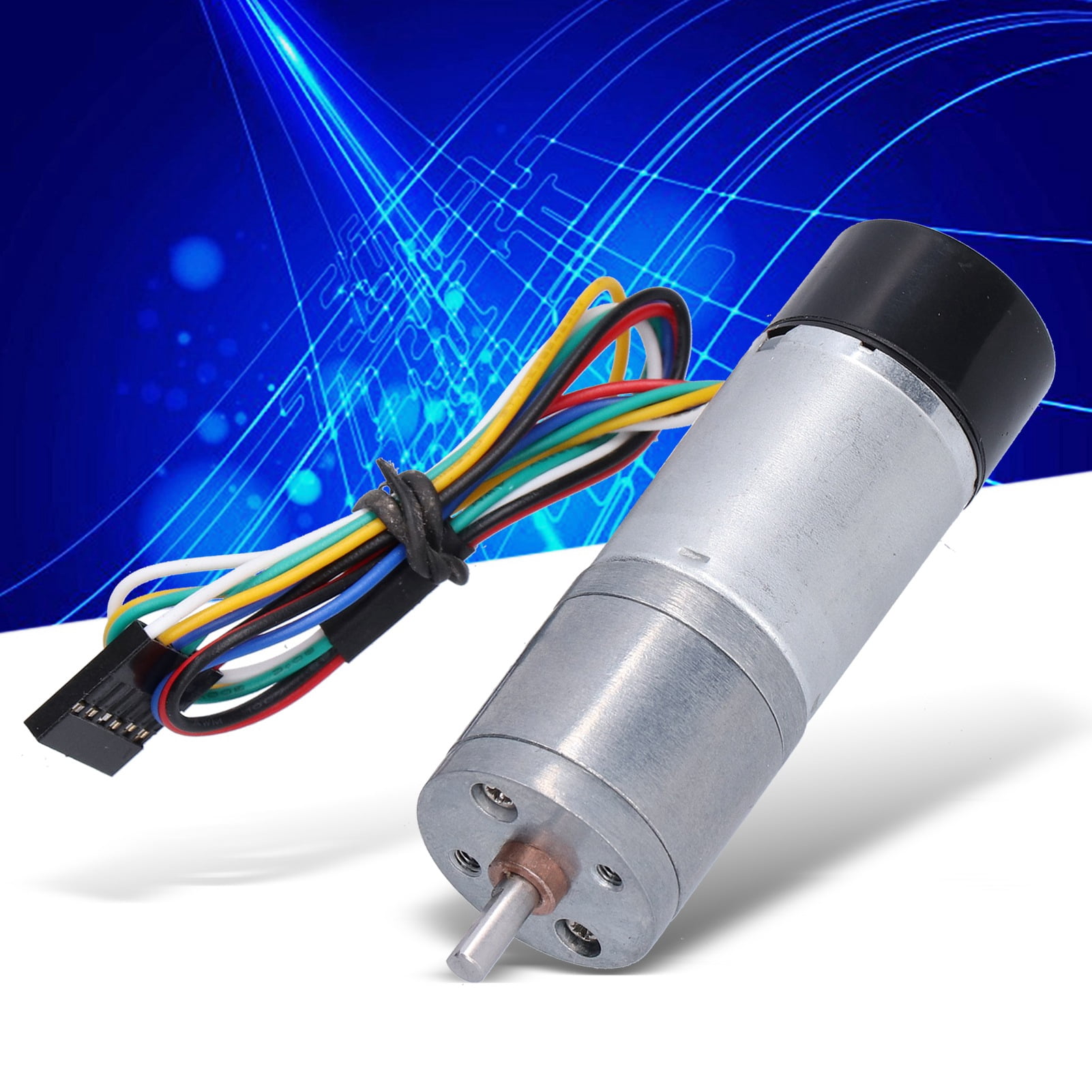 Geared Motor, Speed Measuring 25mm Diameter Encoder Motors D Shift
