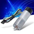thumbnail image 3 of Moteur à Engrenages DC, Moteur Réducteur de Codeur JGA25-371, Codeur de Vitesse de Mesure de Signal de Rétroaction Voiture Intelligente Dédiée, pour Robots, Bascule de Caméra, 3 of 8