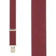 thumbnail image 2 of SuspenderStore Solid Color Suspenders -1.5-Inch Wide Elastic - Gator Clip - 4 Sizes, Includes Big & Tall, 2 of 4