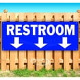 thumbnail image 1 of Restroom 13 oz Vinyl Banner With Metal Grommets, 1 of 4