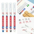 thumbnail image 2 of JZROCKER 12 Pcs Oil-based Carpenter Marker Long Nib Markers 20mm Deep Hole Marker Pens, 2 of 18