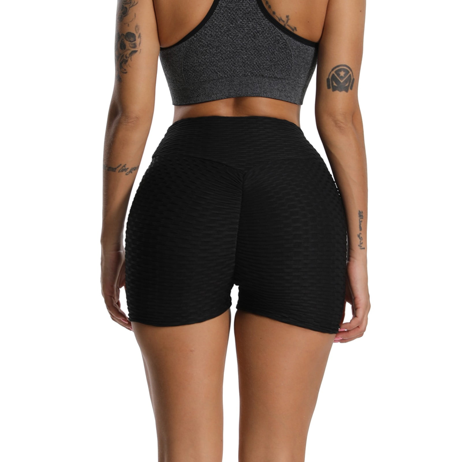 FITTOO FITTOO Sexy Workout Booty Shorts for Women High