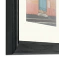 thumbnail image 5 of ArtToFrames 20x28" Matted Picture Frame with 16x24" Single Mat Photo Opening Framed in 1.25" Black Stain on Solid Red Oak and 2" Chantilly Mat (FWM-4083-20x28), 5 of 8