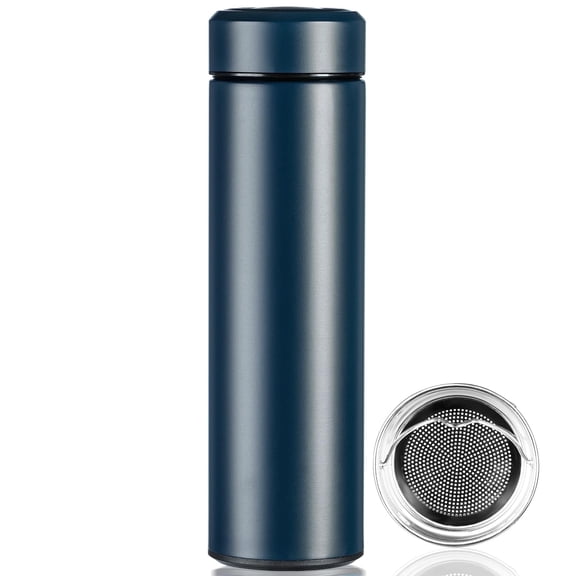 Balaka Insulated Stainless Steel Water Bottle, 17 oz, Blue