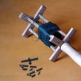 thumbnail image 3 of KAKOWELY Ensemble de 9 Connecteurs de Tige de Cerf-Volant en Plastique pour Réparation et Assemblage pour Remplacement de Cadre de Cerf-Volant de Plage et Parc, 3.03x"X1.3"X0.43 Pouces, 3 of 4