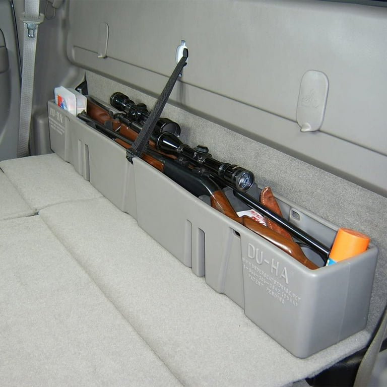 DU-HA 10013 Behind Seat Storage, Black Fits select: 2001