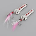 thumbnail image 1 of Señuelos duros Macarena VIB Metal Wobble Fish 7g Color Plata, 1 of 8