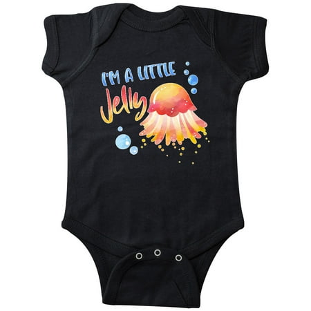 

Inktastic I m a Little Jelly Jellyfish Humor with Bubbles Gift Baby Boy or Baby Girl Bodysuit