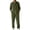 Army Green, variant on StSilkitty Men's 2 Piece Outfit Long Sleeve Collared Button down Shirts and Loose Pants Sets Solid Color Lightweight Casual Set