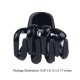 thumbnail image 4 of Minnieouse Paquete de 1 Estilo simple Pulpo portátil Pinzas de plástico para el cabello Herramientas de peinado Regalos del Día de San Accesorio para el cabello Negro Minnieouse AP008800-01, 4 of 6