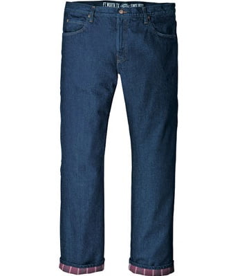 14oz Flannel Lined Stone Washed Five Pocket Jean 