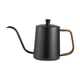 thumbnail image 3 of Hervidor de cuello de cisne Hervidor de café Tetera de cuello de cisne Acero inoxidable duradero Verter 600ml Negro, 3 of 9