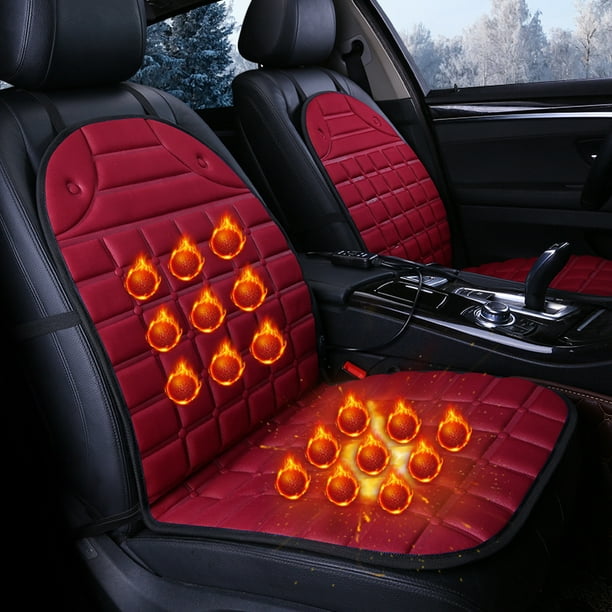 12 V chauffant siège de voiture housse de coussin chauffage de siège plus  chaud hiver voiture