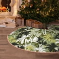 thumbnail image 5 of Rateoe Hawaii Palms Pattern Christmas Tree Skirt with Ties , Christmas Tree Decorations, Farmhouse Christmas Decor Xmas Holiday Decorations-30", 5 of 6