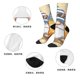 thumbnail image 5 of Balery Hello Summer Cute Gnome Calcetas Largas con Estampado para Hombre y Mujer – Suaves y Transpirables, Talla Única (US 5-11), 5 of 6