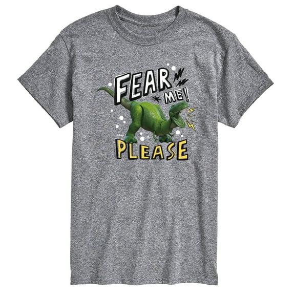 Toy Story - Rex Fear Me Please - Men's Short Sleeve Graphic T-Shirt