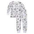 thumbnail image 3 of Kid Diy Hand Painted Homewear Set Colouring Pajama Sets for Kids Cute Funny Cartoon Print Cotton Long Sleeve Top with Pajamas Pants Kids Christmas Pjs Can Play with and Wear 7-8 Years, 3 of 4