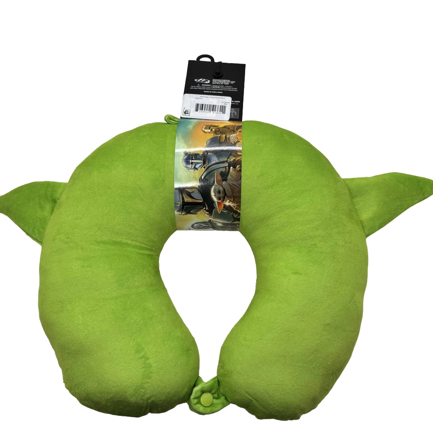 Star Wars Baby Yoda Neck Pillow - Soft Travel Accessory
