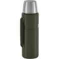thumbnail image 2 of Thermos 40 oz. Stainless King Vacuum Insulated Beverage Bottle - Army Green, 2 of 5