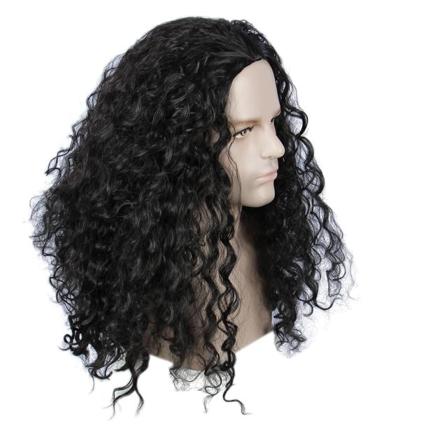 Peluca para cosplay, pelo sintético, moanas, disfraz de anime para Halloween