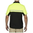 thumbnail image 2 of 5.11 Work Gear Men's Bike Patrol Short Sleeve Polo Shirt, Jersey Knit Polyester, High Vis Yellow, 2X-Large, Style 71322, 2 of 3
