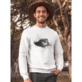 thumbnail image 2 of Toad Sketch Sweatshirt Men -Image by Shutterstock, Male XX-Large, 2 of 4
