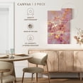 thumbnail image 5 of Elephant Stock Blush And Gold Abstract Wall Art - Vertical Multi Panel Canvas - Living Room Wall Decor - Abstract Multi Panel - Pink And Gold Decor - 36" x 57", 5 of 8
