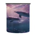 thumbnail image 2 of Food Storage Can - Keep Coffee Tea Flour & More Fresh - Ideal for Cereal Nuts & Pet Food Two Ethereal and Lovely Dolphins500ml, 2 of 9
