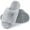 Gray-2024, variant on LORDFON Open Toe Fuzzy Womens Slippers Fluffy House Slippers with Memory Foam