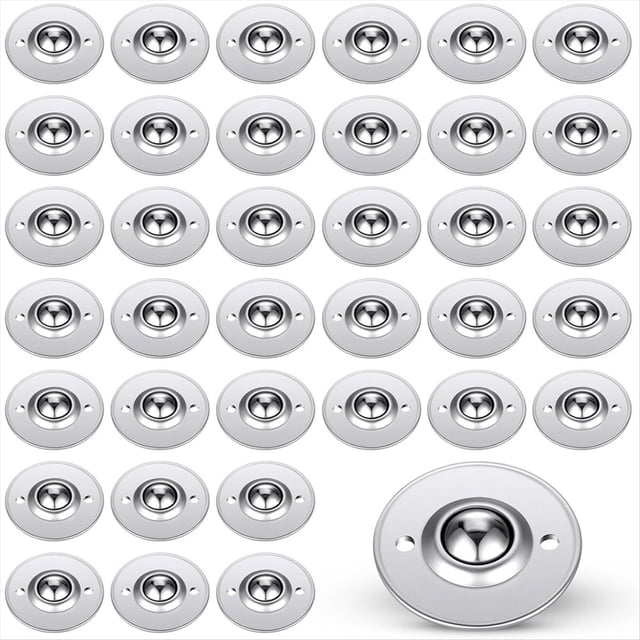 Rodamiento de Transferencia de Bolas de Rodillos 5/8 Pulgadas Ruedas de Rodamiento de Transferencia Bolas Rodillos de Rodamiento de Bolas Carbono Rotación de 360 para Transportador