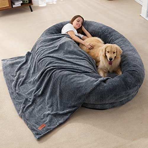 Large Human Dog Bed Bean Bag Bed for Humans Giant Beanbag Dog Bed with
