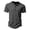 a-168Dark Gray39, variant on FINALGANG Mens Solid Color Henley Neck Short Sleeve TShirt With Button Placket For Casual Daily Wear Weekend Gatherings Office Layering Mint Green M