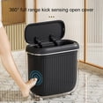 thumbnail image 3 of Guardoinrt ABS Stylish Sensor Trash Can For Kitchen Sealed For spaces, making it easy Odor Proof Bathroom Wave Hand And Open, 3 of 6
