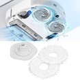 thumbnail image 4 of Piezas de Repuesto de aspiradora robótica, paño de mopa de limpieza suave con fuerte absorción de agua, Compatible con W1, 4 of 5