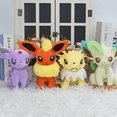 thumbnail image 4 of Peluche de Eevee de 32 estilos, Pokémon Eeveelution, Umbreon, Vaporeon, Jolteon, Flareon, Espeon, Leafeon, muñeco de peluche de dibujos animados, 4 of 5