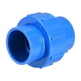 thumbnail image 1 of Conector rápido de unión de fitting de tubería de 20mm x 20mm, socket de solvente, azul, 40mm x 40mm, 1 of 3